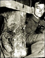 Soldiers sleeping quarters