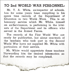 to 2nd World War Personal